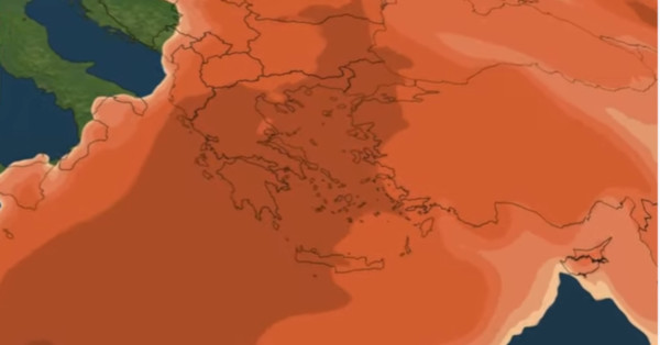 Αφρικανική σκόνη πάνω από την Ελλάδα
