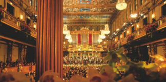 Η φημισμένη Χρυσοποίκιλτη Αίθουσα του Μεγάρου Φίλων της Μουσικής της Βιέννης
