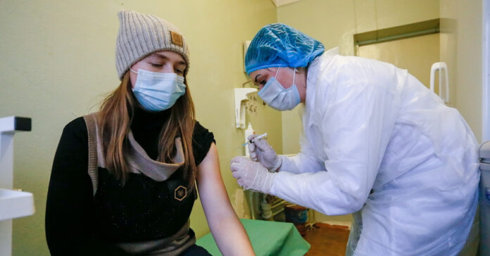 Εμβολιασμός κατά του Covid-19 στην Ουκρανία