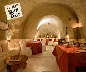 The Wine Bar at Heliotopos, Santorini - The cave