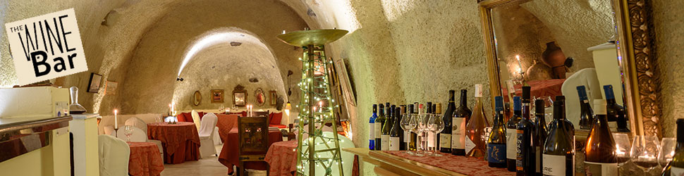 The Wine Bar cave - Heliotopos, Santorini