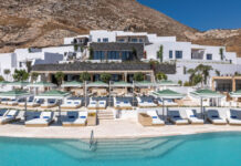 ฮคฮฟ Sandblu Santorini ฮตฯฮนฯฯฯฮญฯฮตฮน ฯฯ ฯฮฟ ฯฯฯฯฮฟ ฮพฮตฮฝฮฟฮดฮฟฯฮตฮฏฮฟ ฯฮทฯ LXR Hotels & Resorts ฯฯฮทฮฝ ฮฮปฮปฮฌฮดฮฑ